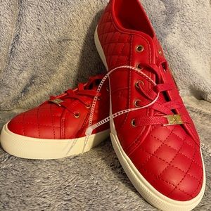 Guess Red Quilted Fashion Sneakers, 11m